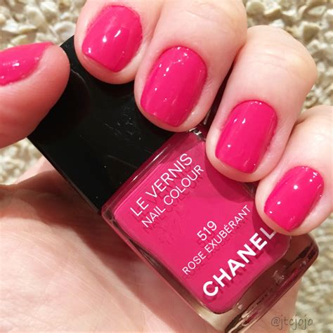 chanel rose.exurburant nail|Nail Polish & Colours .